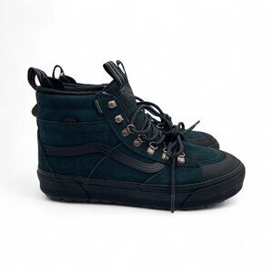 Vans Sk8 Hi MTE Scareb Green Waterproof cold weather insulated - M/9.5 - W/11